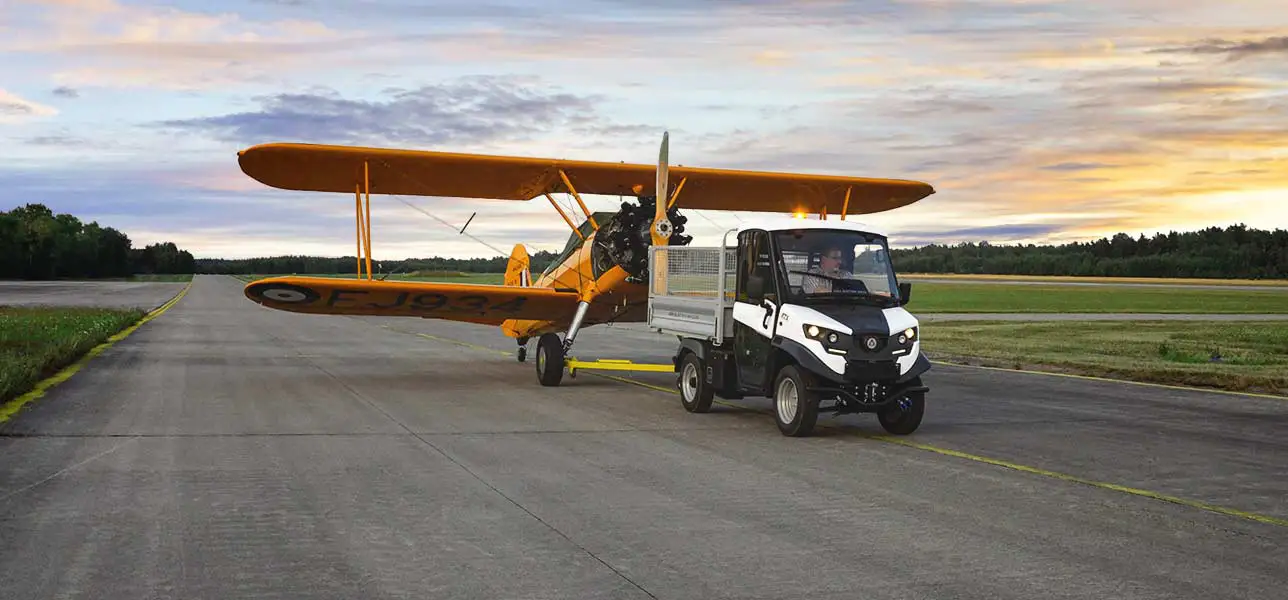 Linha ATX - veículos comerciais elétricos para aeroportos