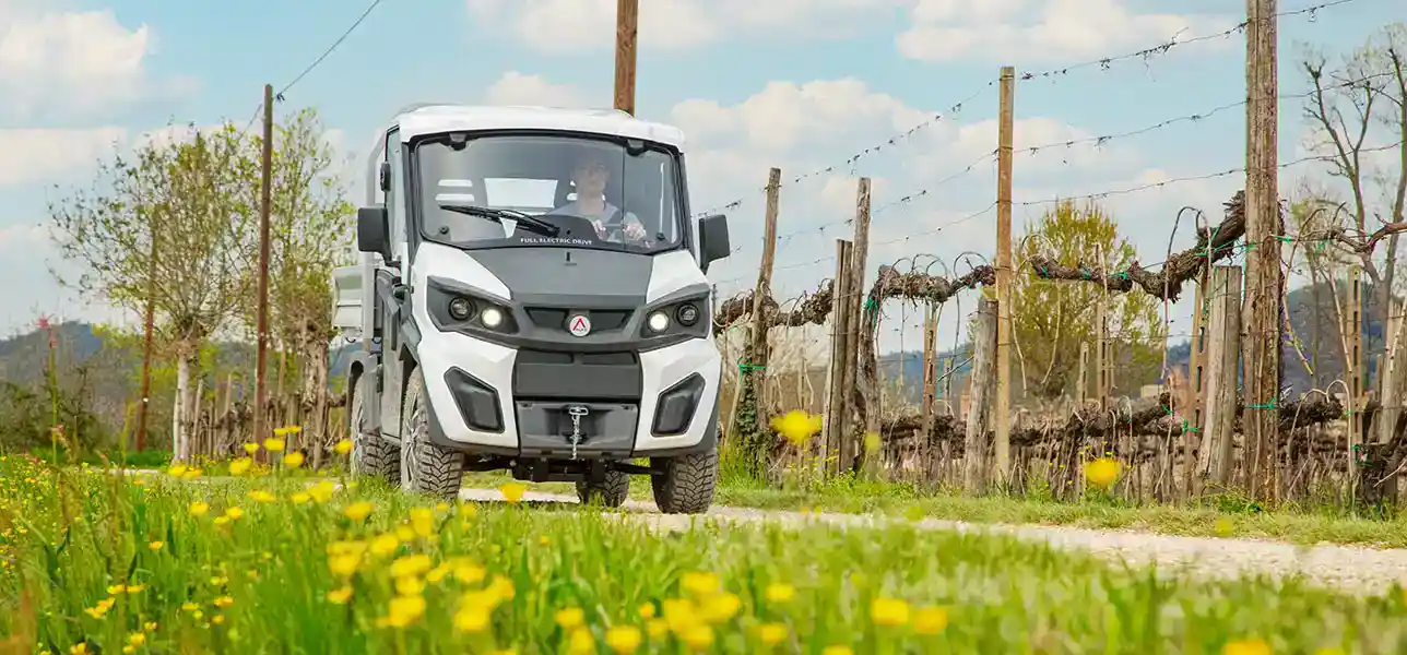 Veículos elétricos para a agricultura ATX da ALKE’