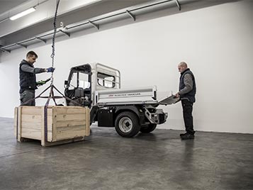 Meios el&eacute;tricos para f&aacute;brica