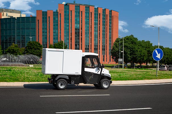 Ve&iacute;culos comerciais el&eacute;tricos urbanos Alke'