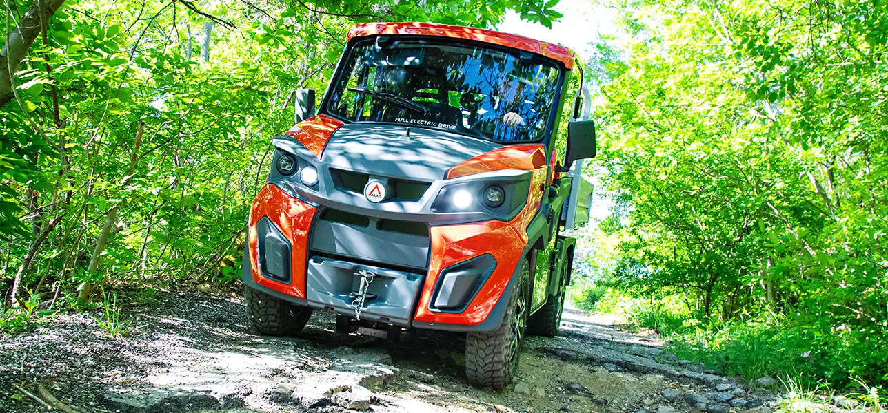 Veículos 4x4 elétricos todo-o-terreno