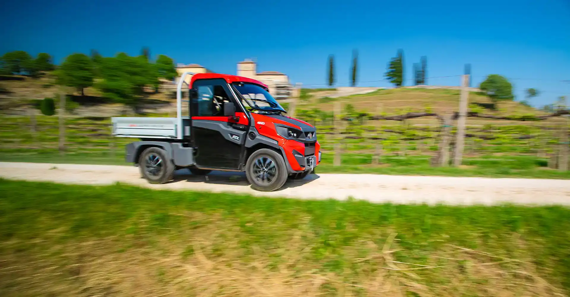 Veículos 4x4 elétricos da ALKE'