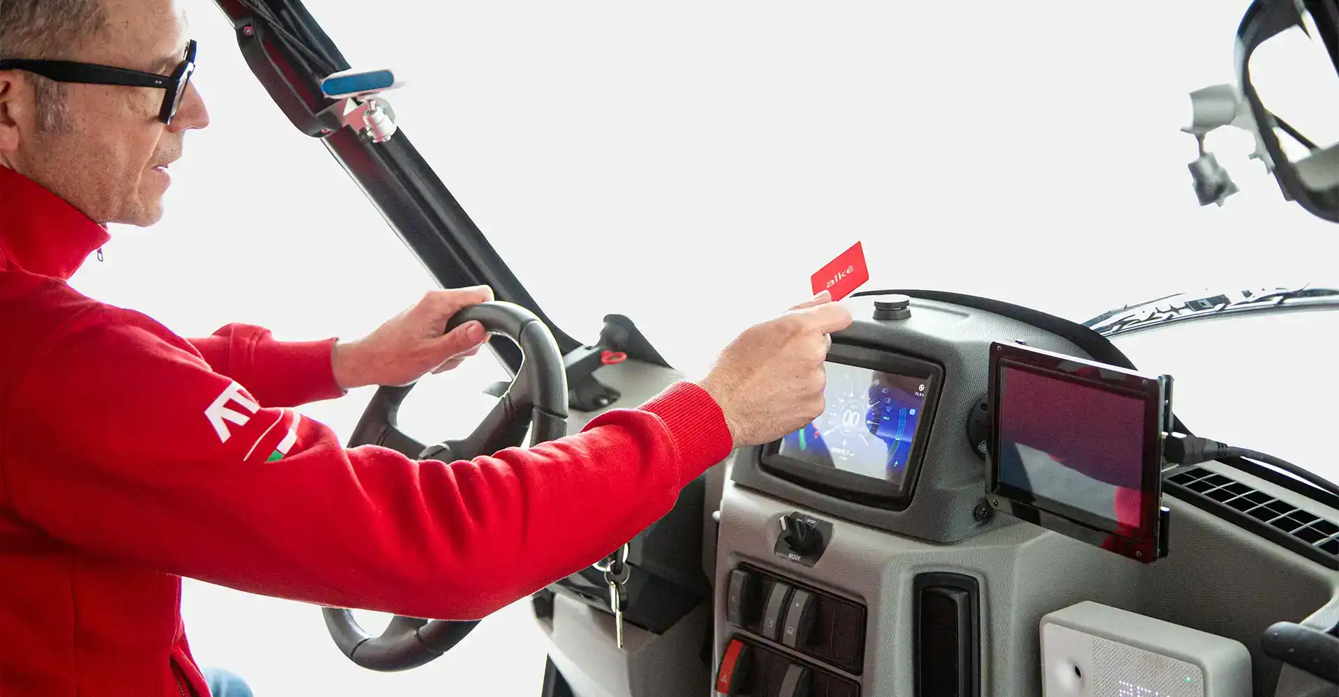 Veículos elétricos da ALKE' com sistema de localização RFID