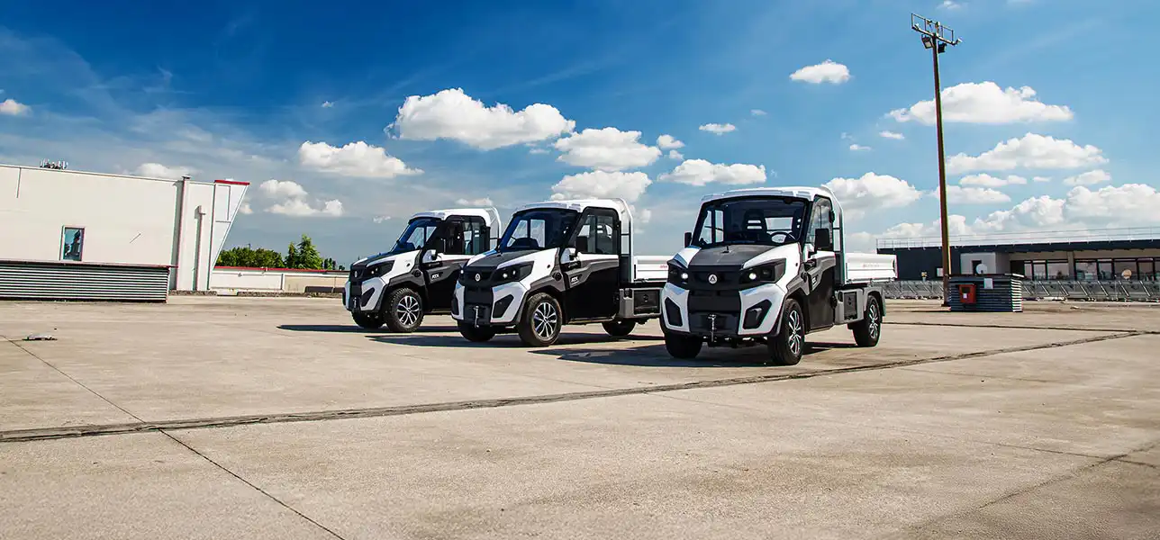 Veículos utilitários elétricos - Linha ATX da ALKE' - Modelos