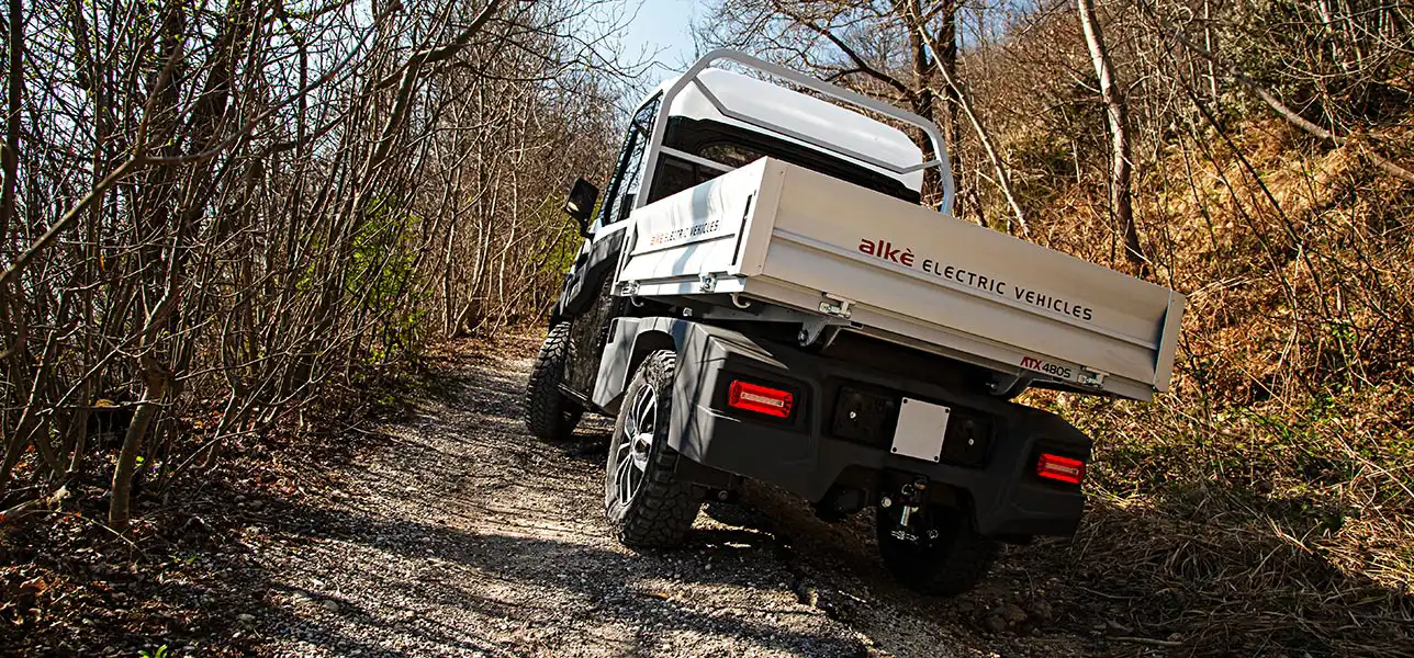 Veículo elétrico 4x4 ATX4 da ALKE'