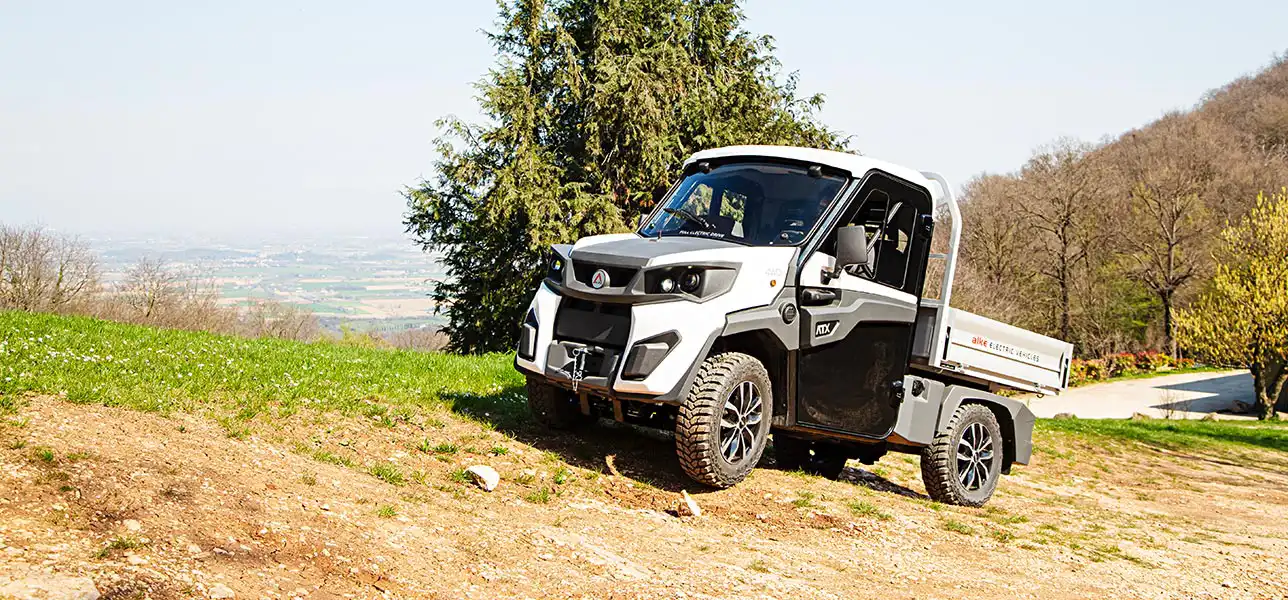 Veículo utilitário todo-o-terreno elétrico da ALKE'