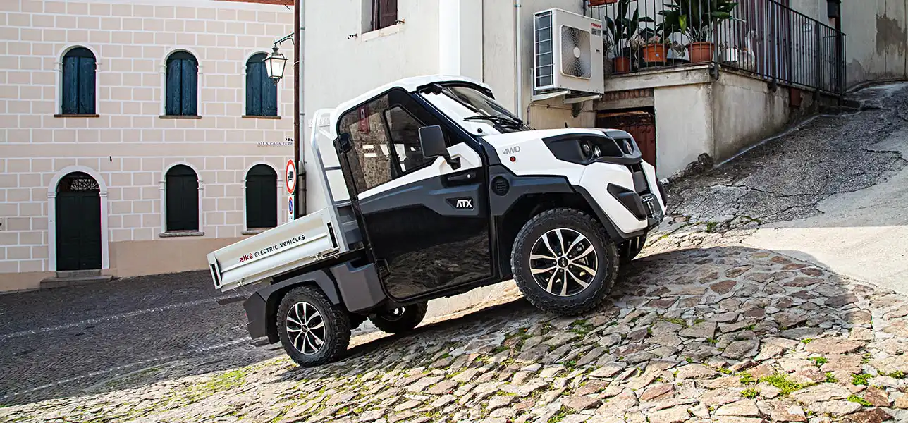 Viatura elétrica 4x4 ATX4 da ALKE'